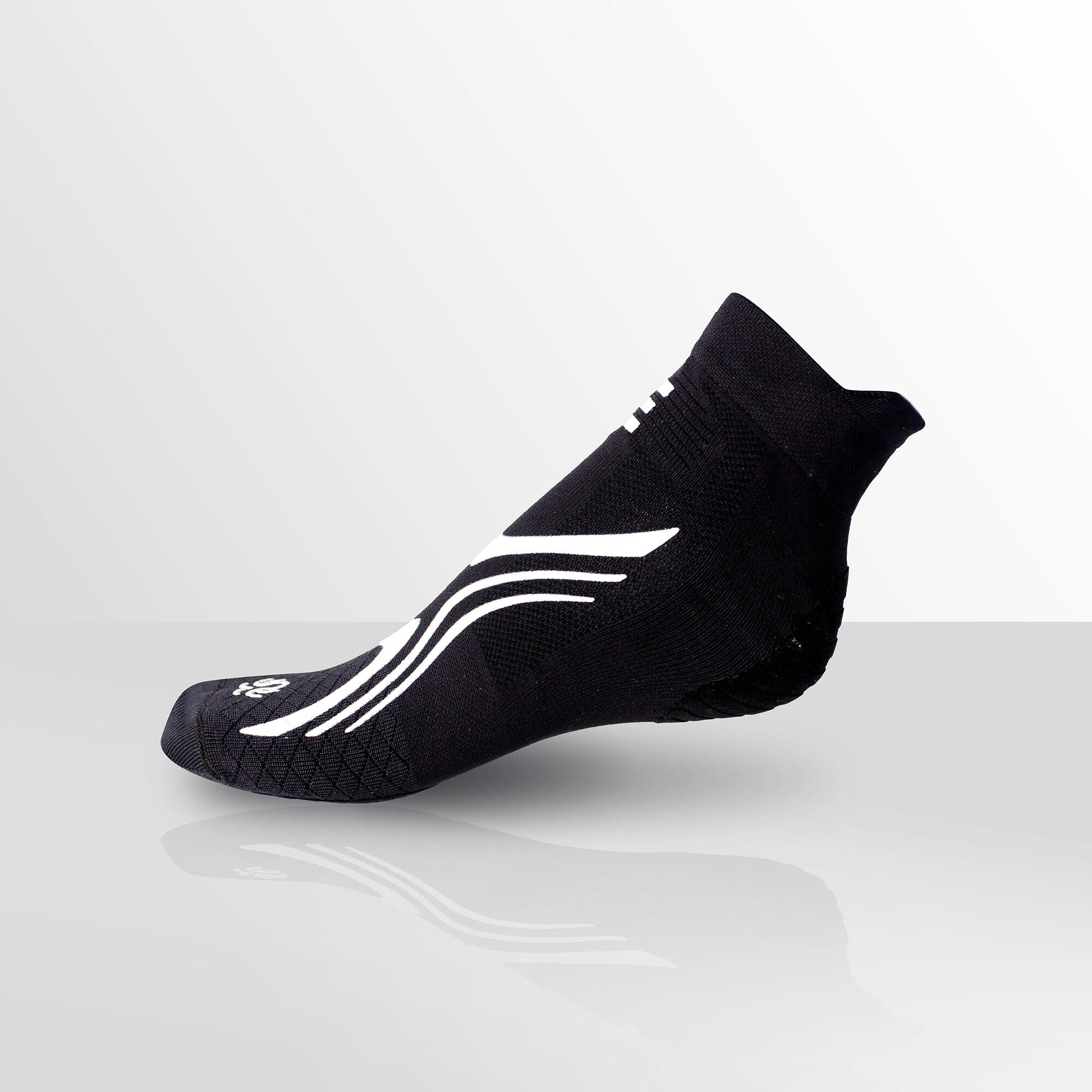 Chaussette Pool Classic Noir/Blanc, idéale pour toutes les activités aquatiques 3/8