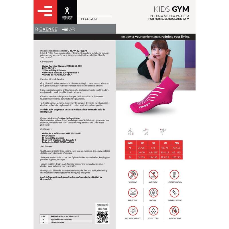 Șosetă Kids Gym culoare