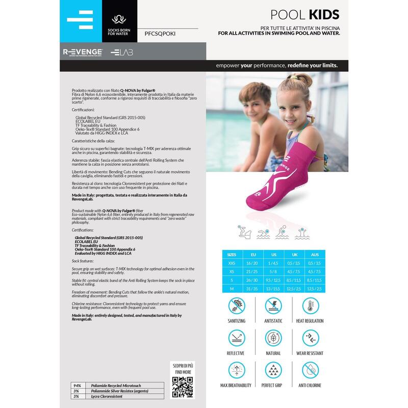 Kit 4 șosete Pool Kids, câte una pe culoare, la prețul a 3