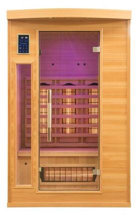 Sauna Apollon 2 places – Sauna infrarouge pour détente et relaxation intense