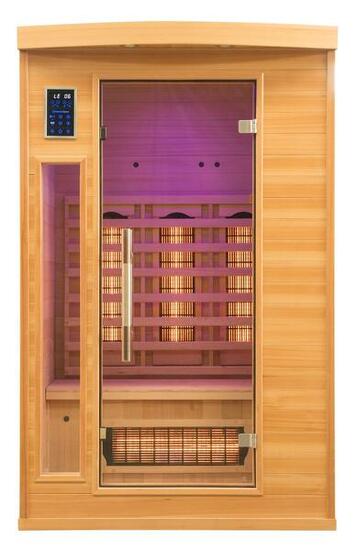 Sauna Apollon 2 places – Sauna infrarouge pour détente et relaxation intense