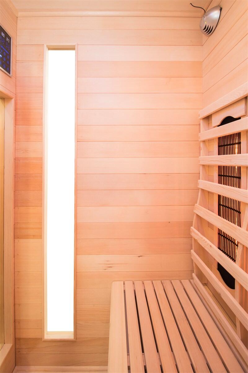 Sauna Apollon 2 lugares – Sauna infravermelho para relaxamento intenso 4/7