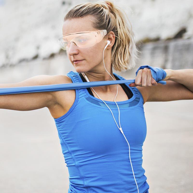 Bandes élastiques de musculation  avec Latex 5,5 m 5/5