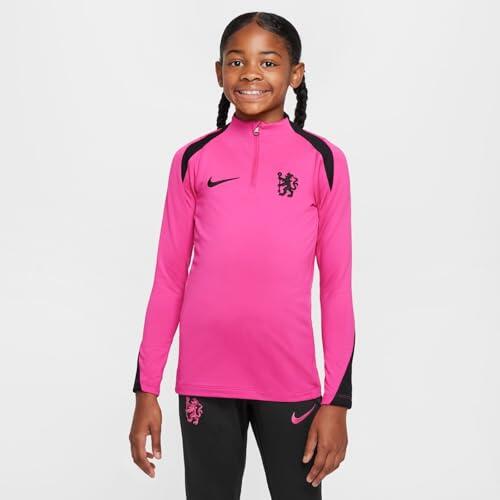 Sweatshirt Nike Chelsea FC Dri-FIT Strike junior taille L rose/noir 2/6