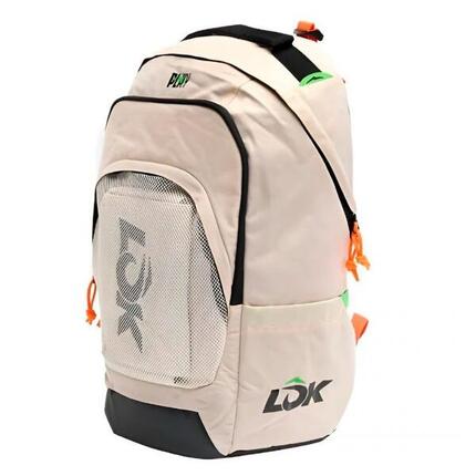 Rucksack Lok Maxx Offwhite Weiss Orange