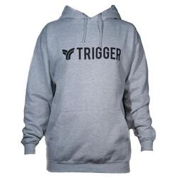 Sweat à Capuche Trigger College Gris