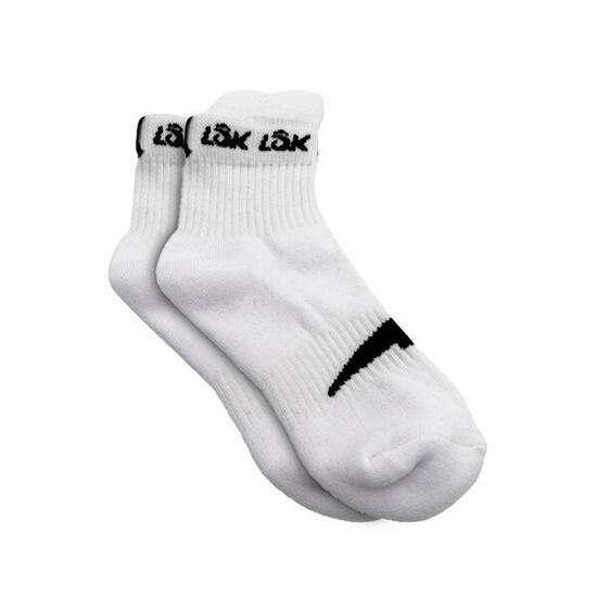 Lok Akzent Kurze Socken Weiss