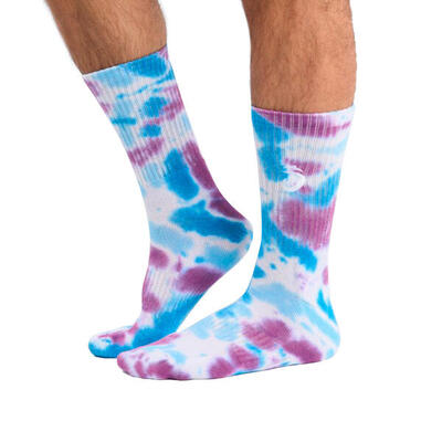 Lok tyedye socks blue