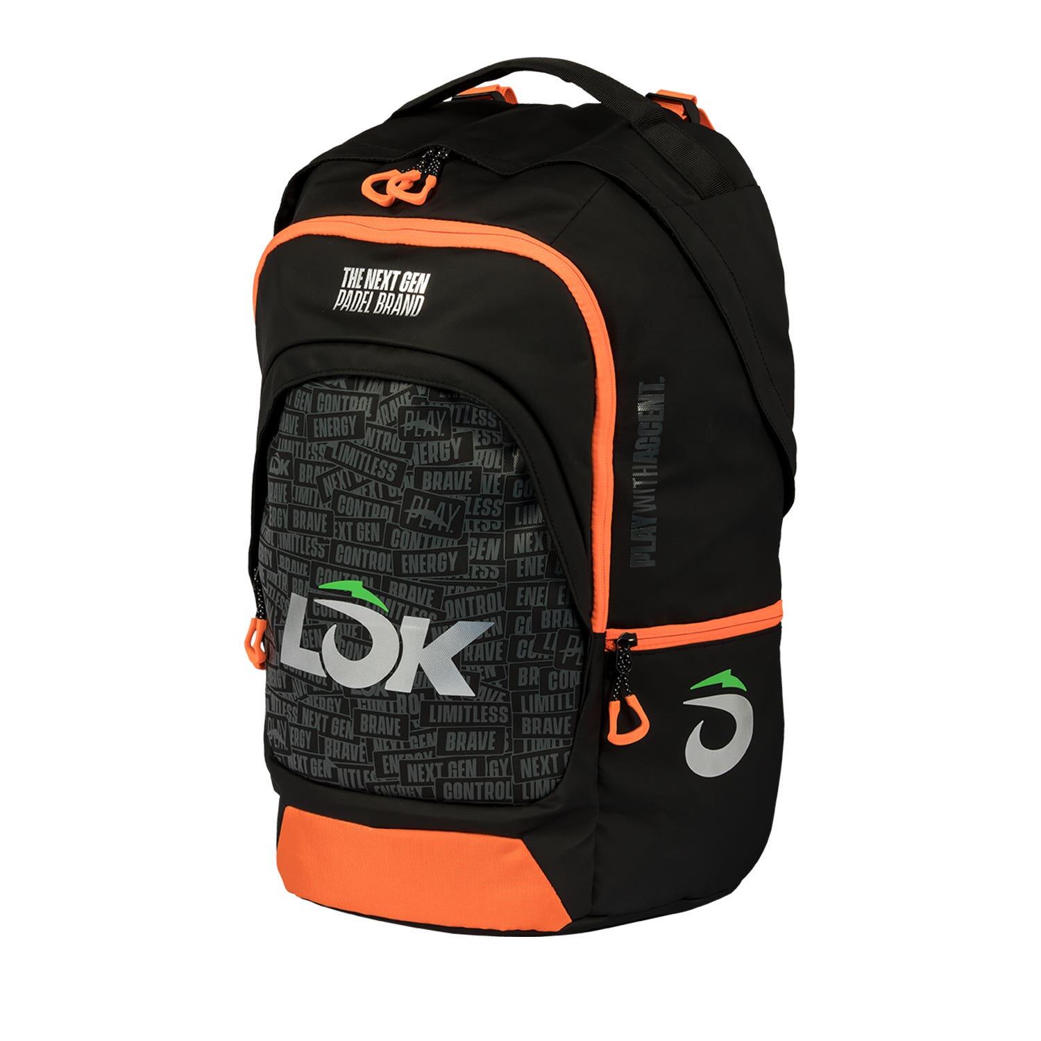Mochila Lok Maxx Gen 2 Negro/naranja Lb1ma0u23 2/7