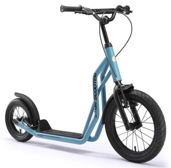 Monopattino con grandi ruote 16" per bambini 8 anni pneumatici ad aria Mixed