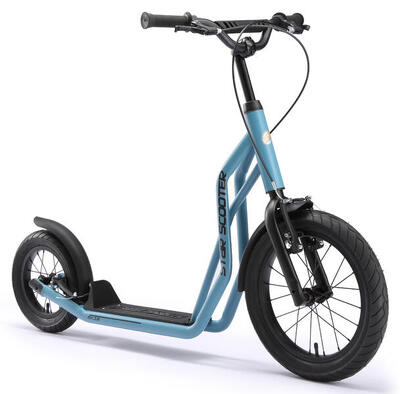 Monopattino con grandi ruote 16". per bambini 8 anni. pneumatici ad aria. Mixed