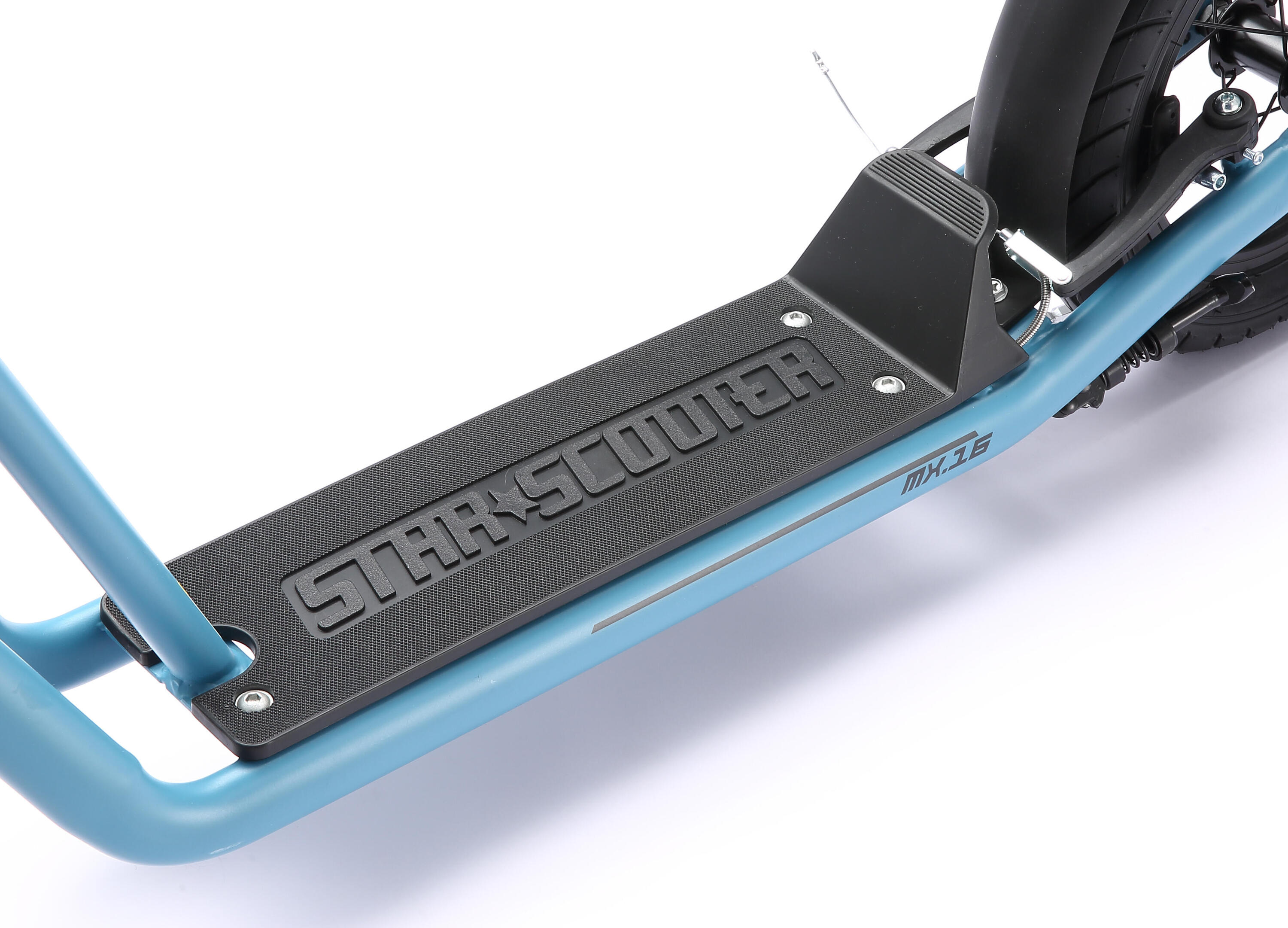 HOMCOM Kinderscooter, verstelbaar stuur, 12 inch luchtbanden, geschikt