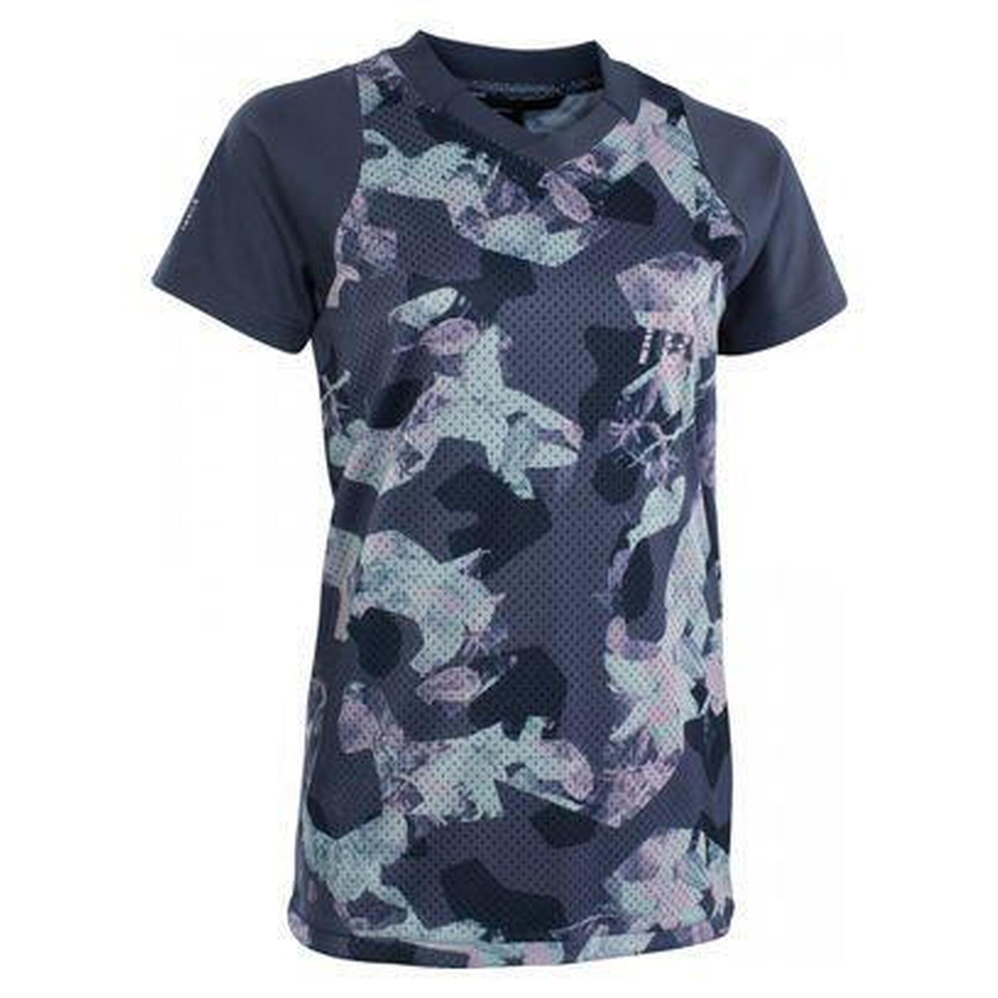 Ion - Maillot Manches Courtes Femme Ion Scrub Bleu - Maillot Manches Longues - Bleu|rose - 38 S - Decathlon