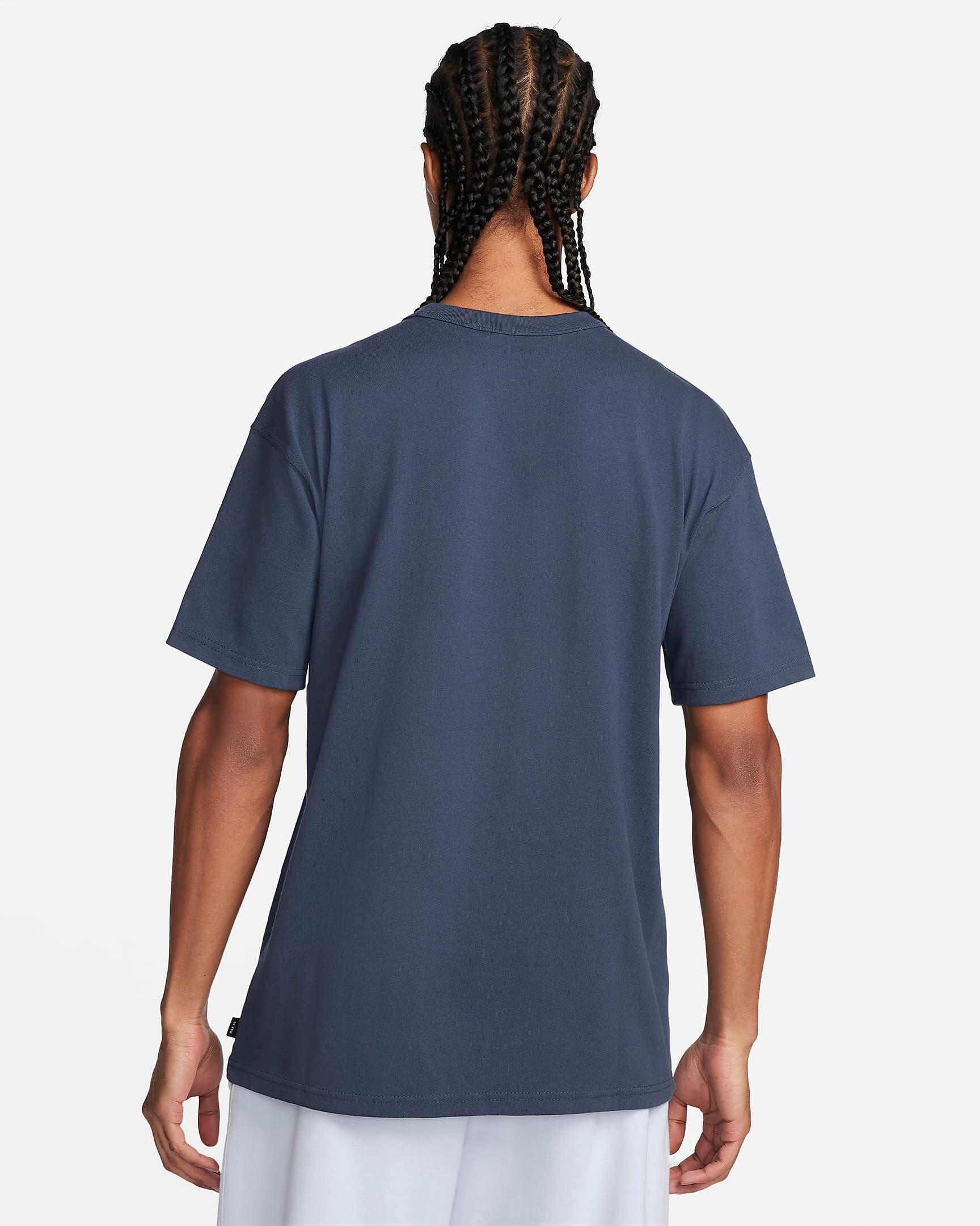 Nike - T-shirt Bleu DO7392-437 4/4