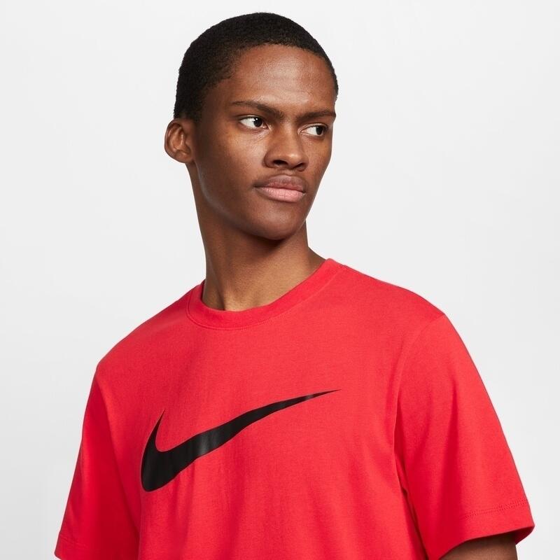 T-shirt Nike Icon Swoosh, Rood, Mannen 4/4