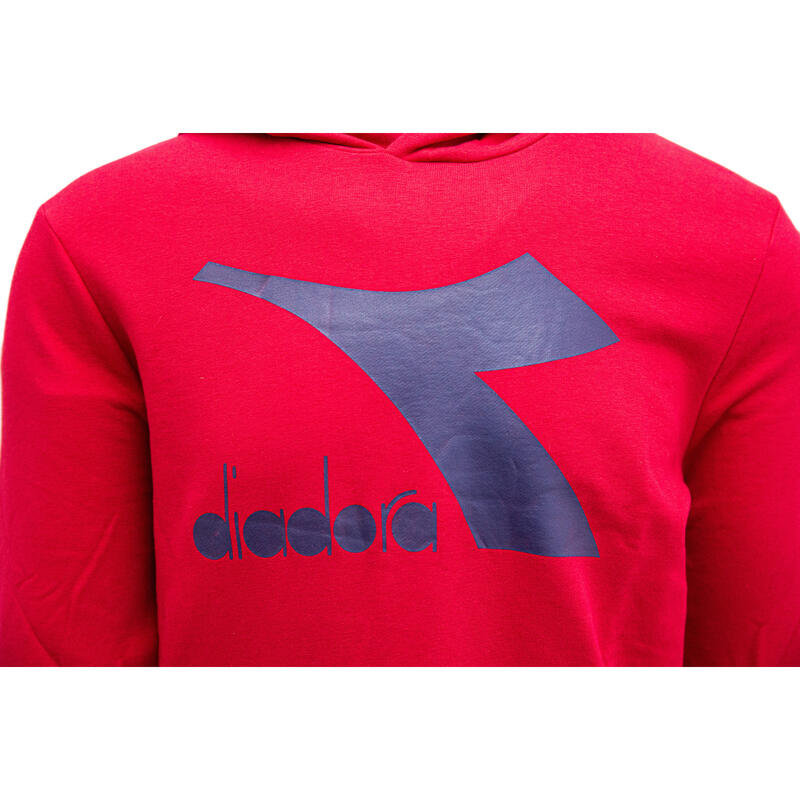 Hanorac barbati Diadora Big Logo, Rosu