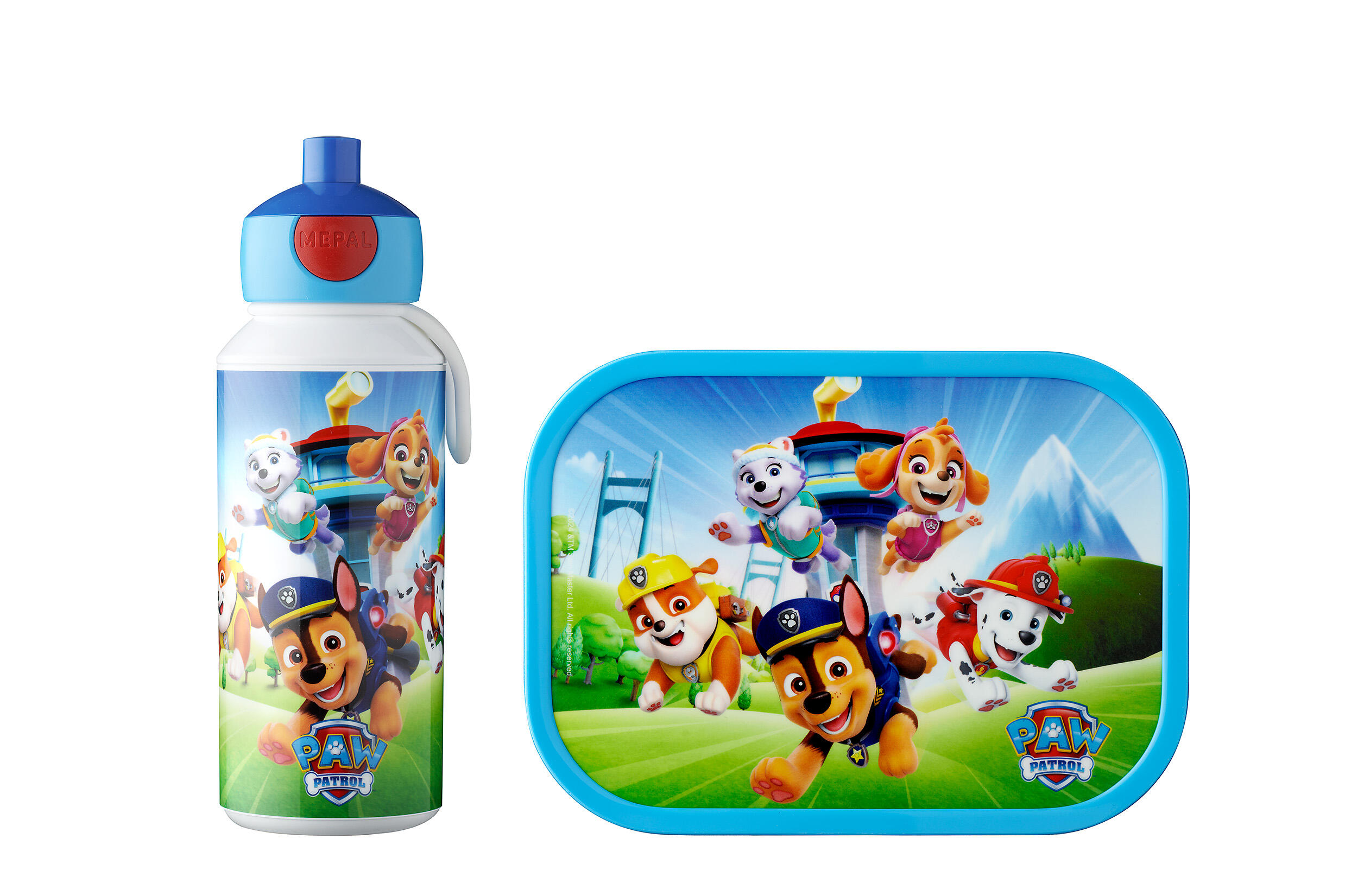 MEPAL Conjunto de Lancheira e Biberão Infantil MEPAL Puppy Patrol