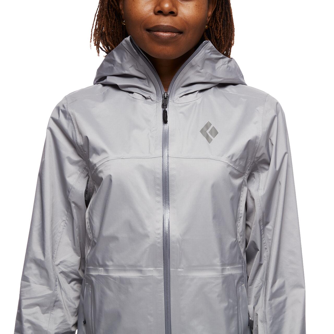 Kurtka turystyczna przeciwdeszczowa damska Black Diamond Treeline Rain Shell 4/5