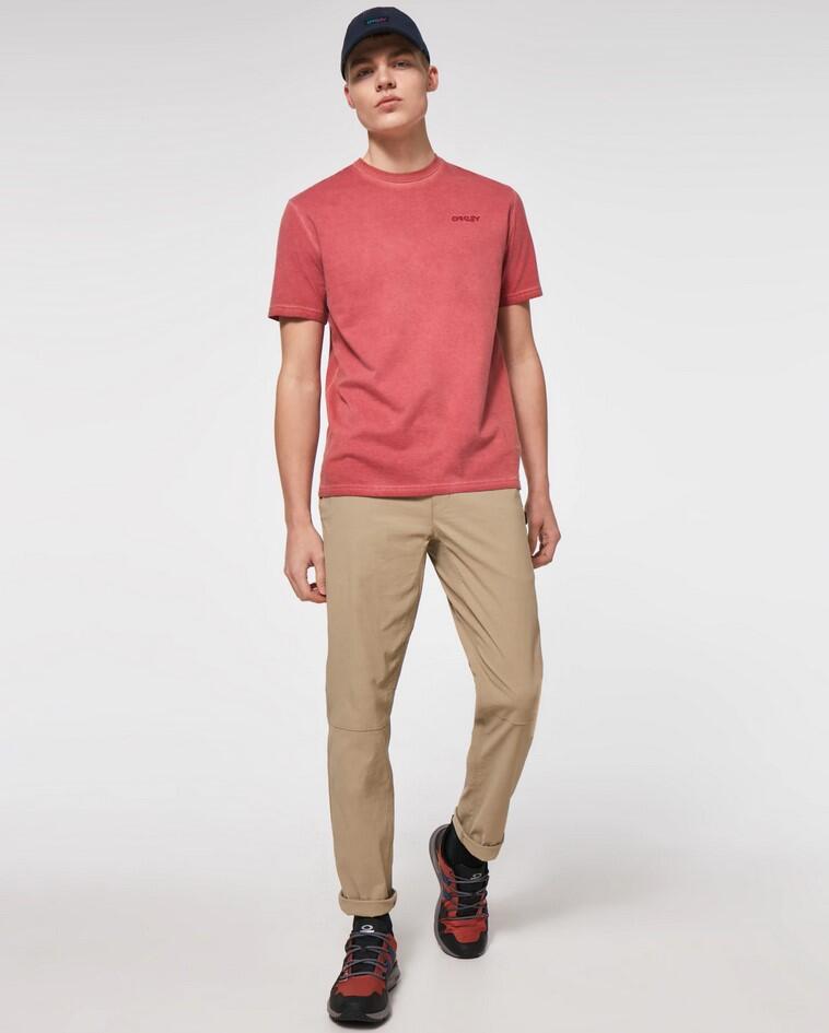 T-shirt à manches courtes Overdyed B1B Logo Tee Rouge - OAKLEY 2/3