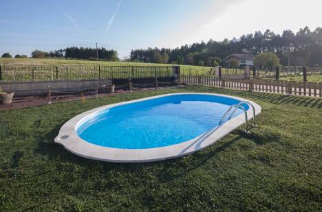 Einbaupool Sumatra 500 x 300 x 120cm Oval 3/6