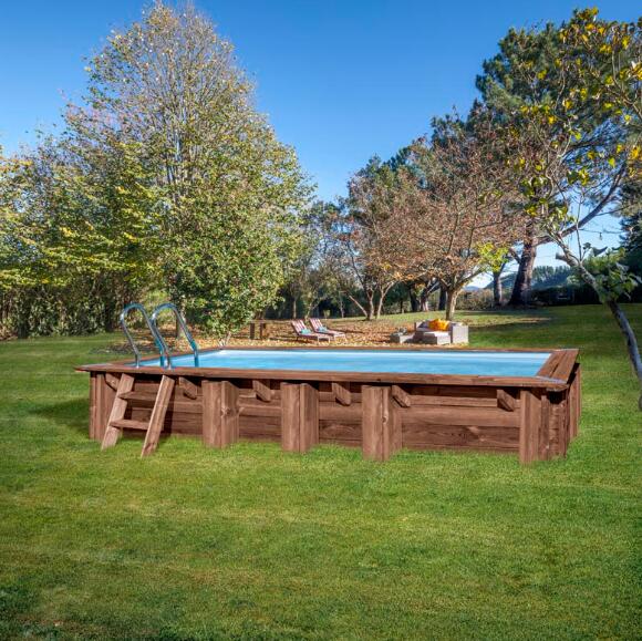 Sunbay Mint Holzpool - 1010 x 418 x 146 cm Rechteckig 3/7