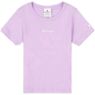 T-shirt met korte mouwen voor kinderen champion crewneck lavendel