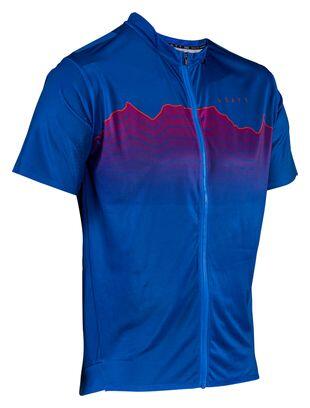 Maglia Leatt Trail 3.0 a maniche corte blu 3/6