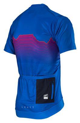 Maglia Leatt Trail 3.0 a maniche corte blu 4/6