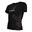 Tricou damă Fitness Running Cardio cu mânecă scurtă alb
