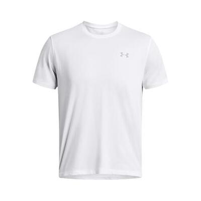 T-shirt running uomo Under Armour Streaker bianco taglia S
