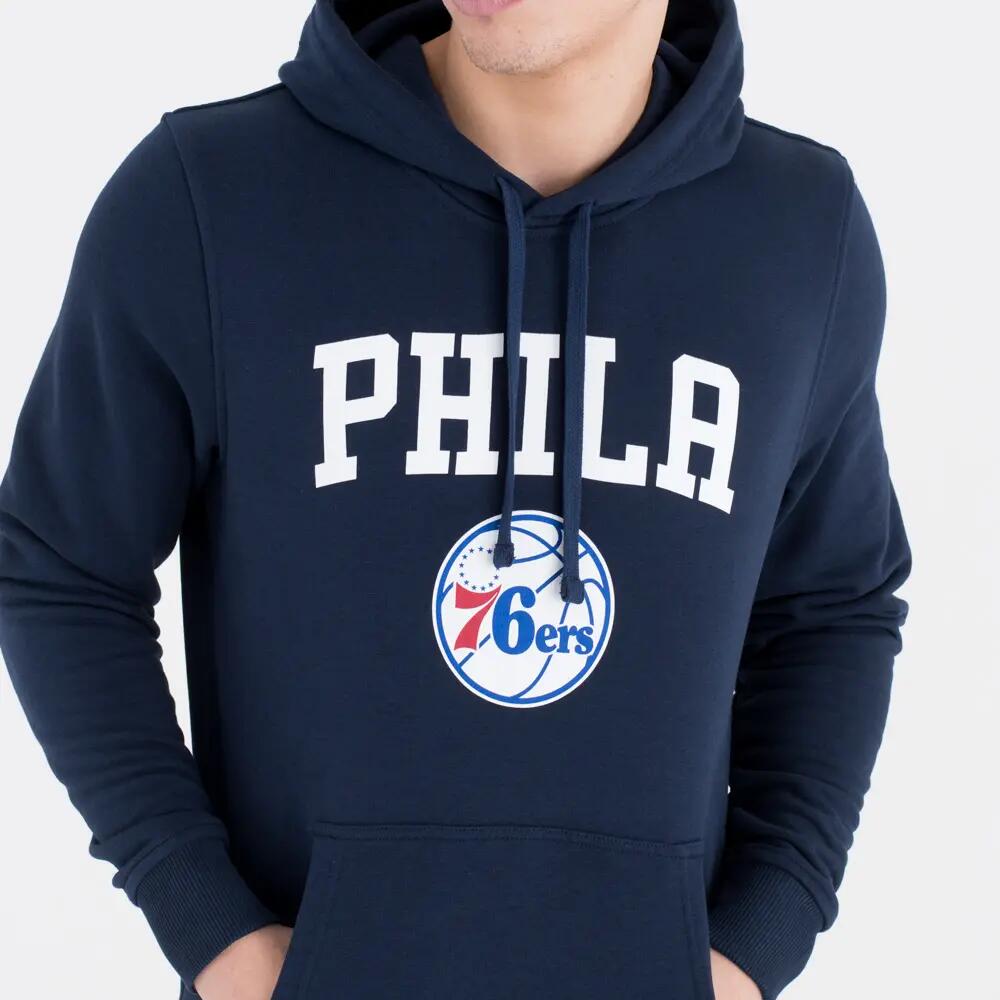 Moletonas para Homens New era Philadelphia 76ers Azul 4/6