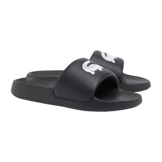 Infradito Lacoste Modello Serve Slide 1.0 Colore Nero