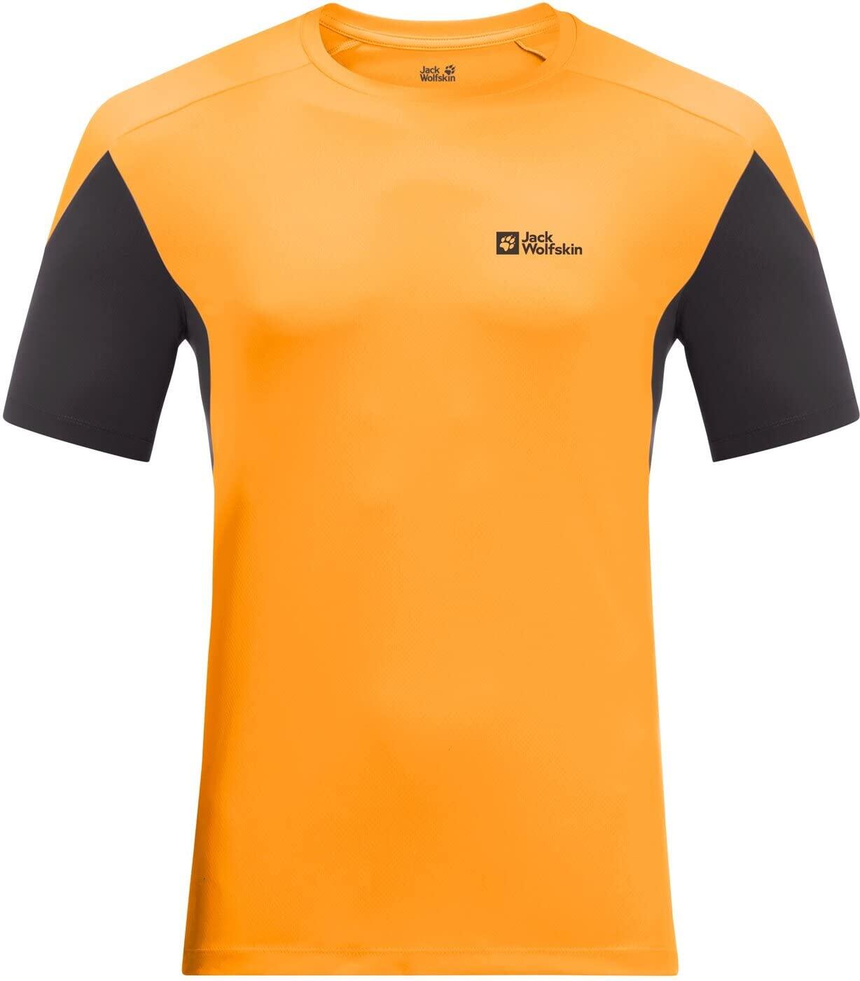 Maglietta Jack Wolfskin Uomo - Orange Pop, Taglia M 2/3