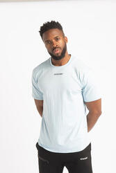 Core Scoop T-shirt Fitness- Homme - Bleu Layette