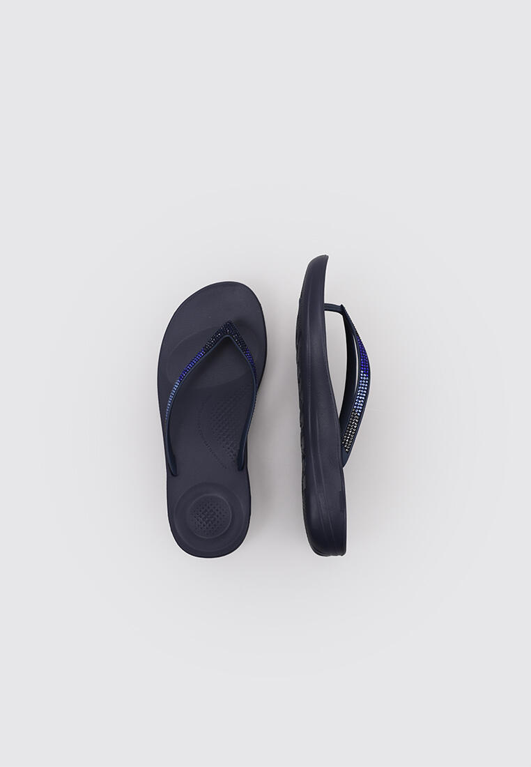 Sandale Surf Femme Fitflop IQUSHION OM BRE SPARKLE FLIP - FLOP S Marin 5/5
