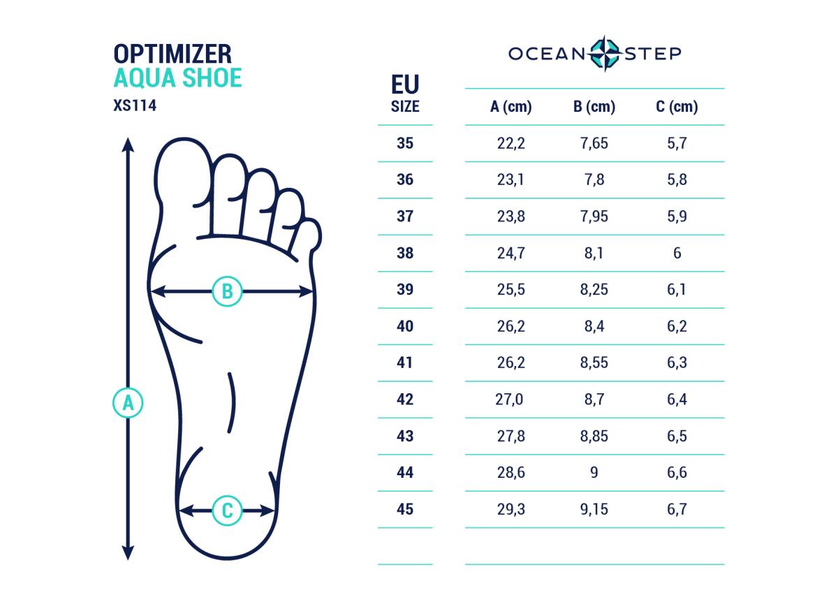 Optimizer Adulto - Sapatos de Caminhada Aquática 3/4