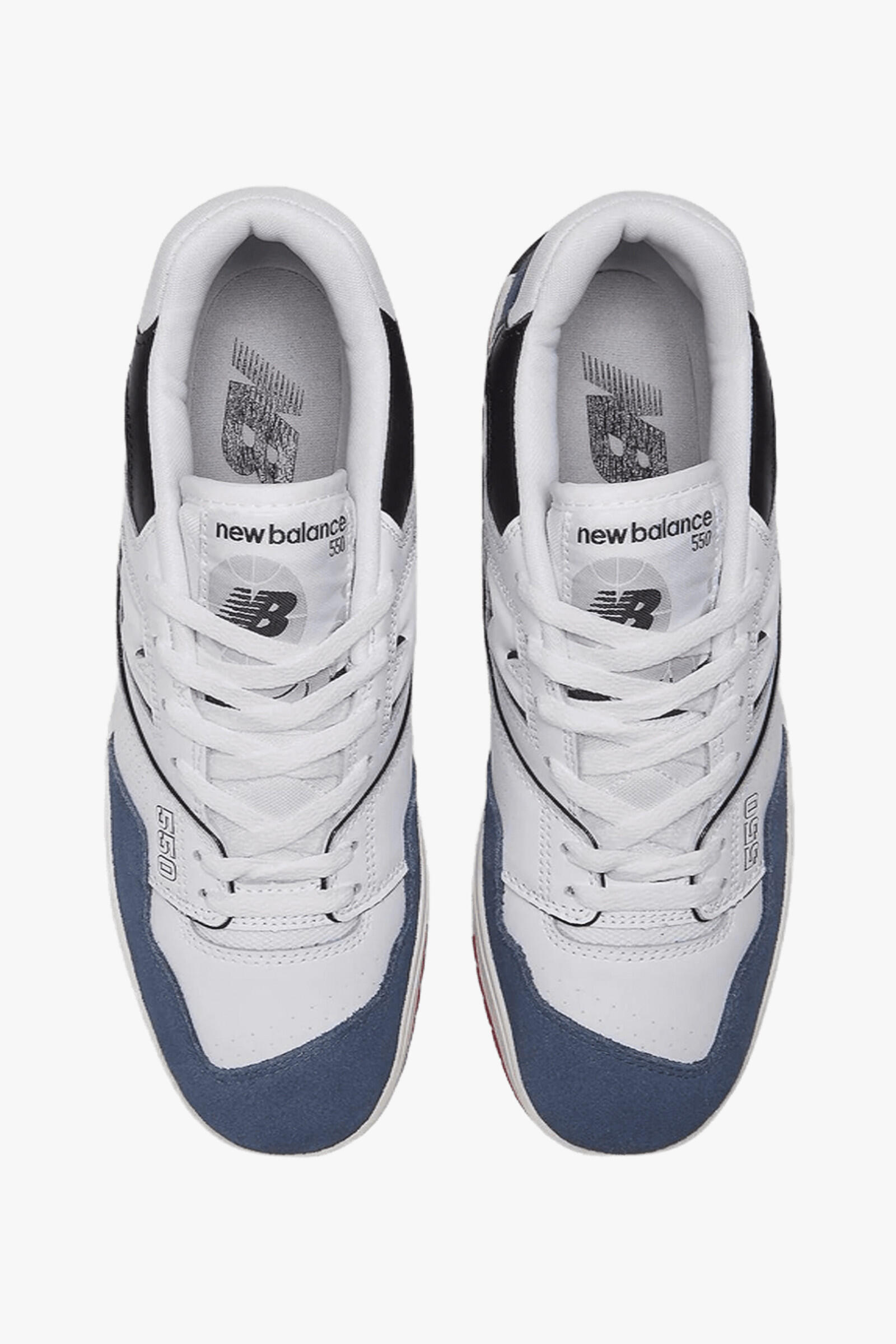 New Balance Zapatillas Bb550 Blanco/azul 3/5