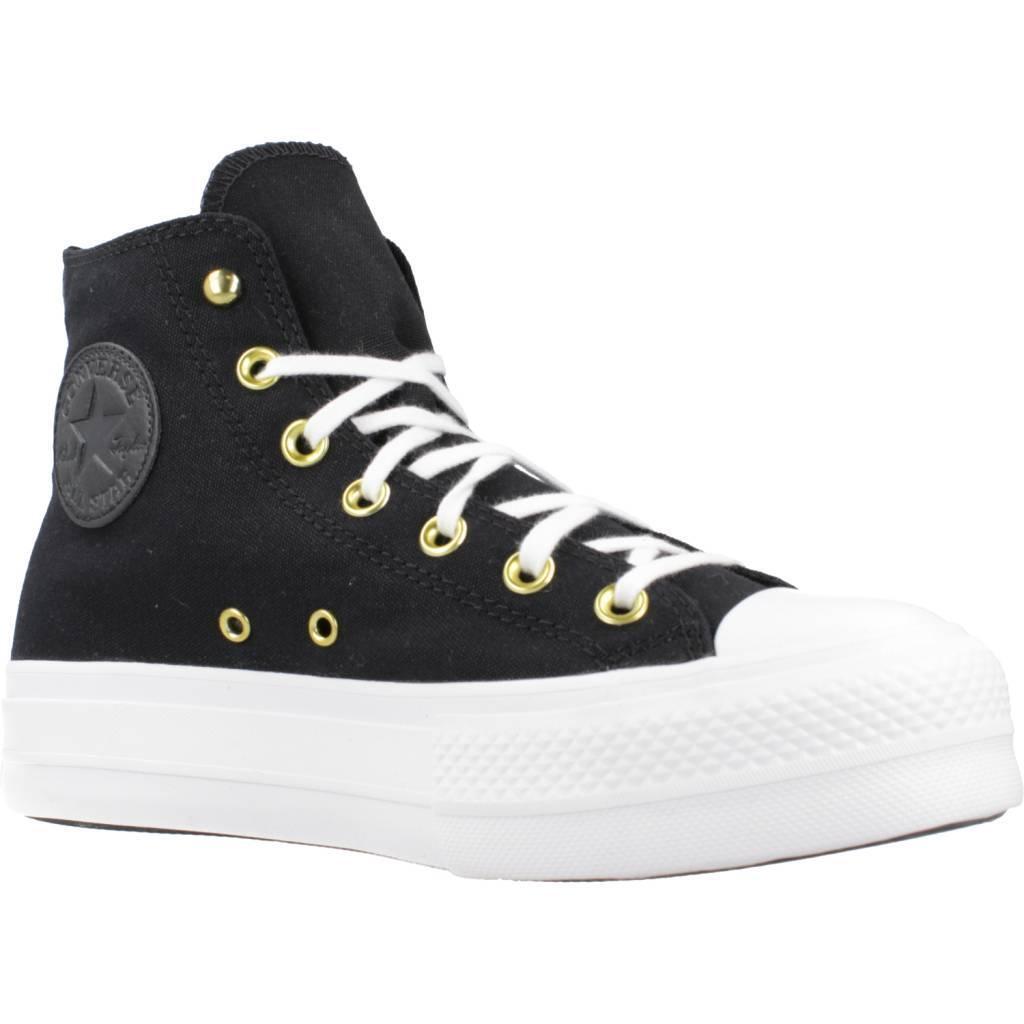 Baskets Converse Ctas Lift Hi, Noir, Femmes 5/5