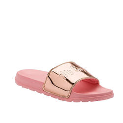 Claquettes Femme COQUI CLEO Rose poudré/Rose métallisé 37