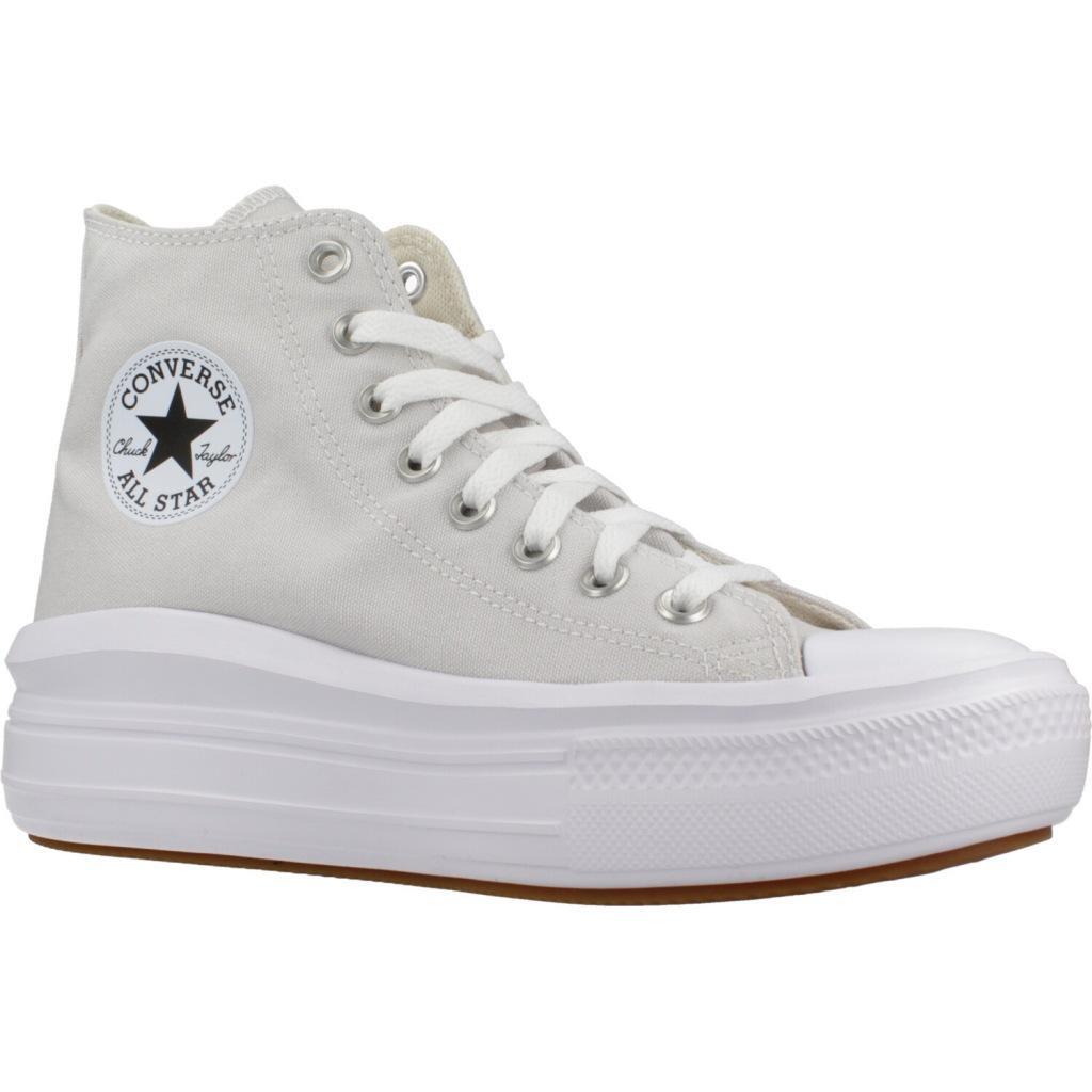 Ténis Converse Modelo Chuck Taylor All Star Move Cor Cinza 5/5