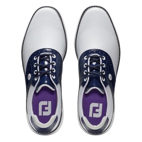 FOOTJOY Chaussures De Golf  Femme  Traditions   Sans Crampons Bleu 2/7