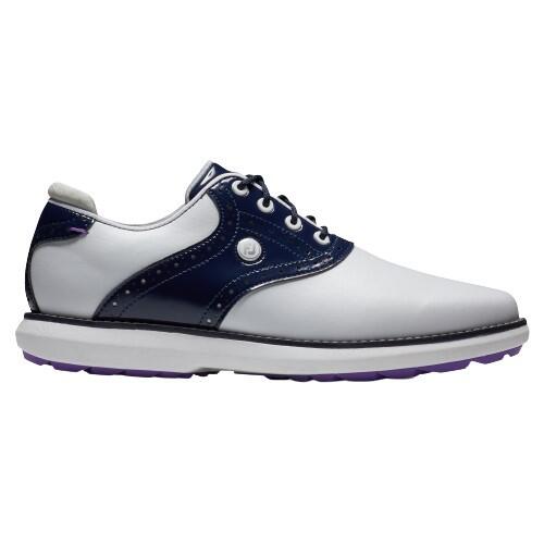 FOOTJOY Chaussures De Golf  Femme  Traditions   Sans Crampons Bleu 1/7