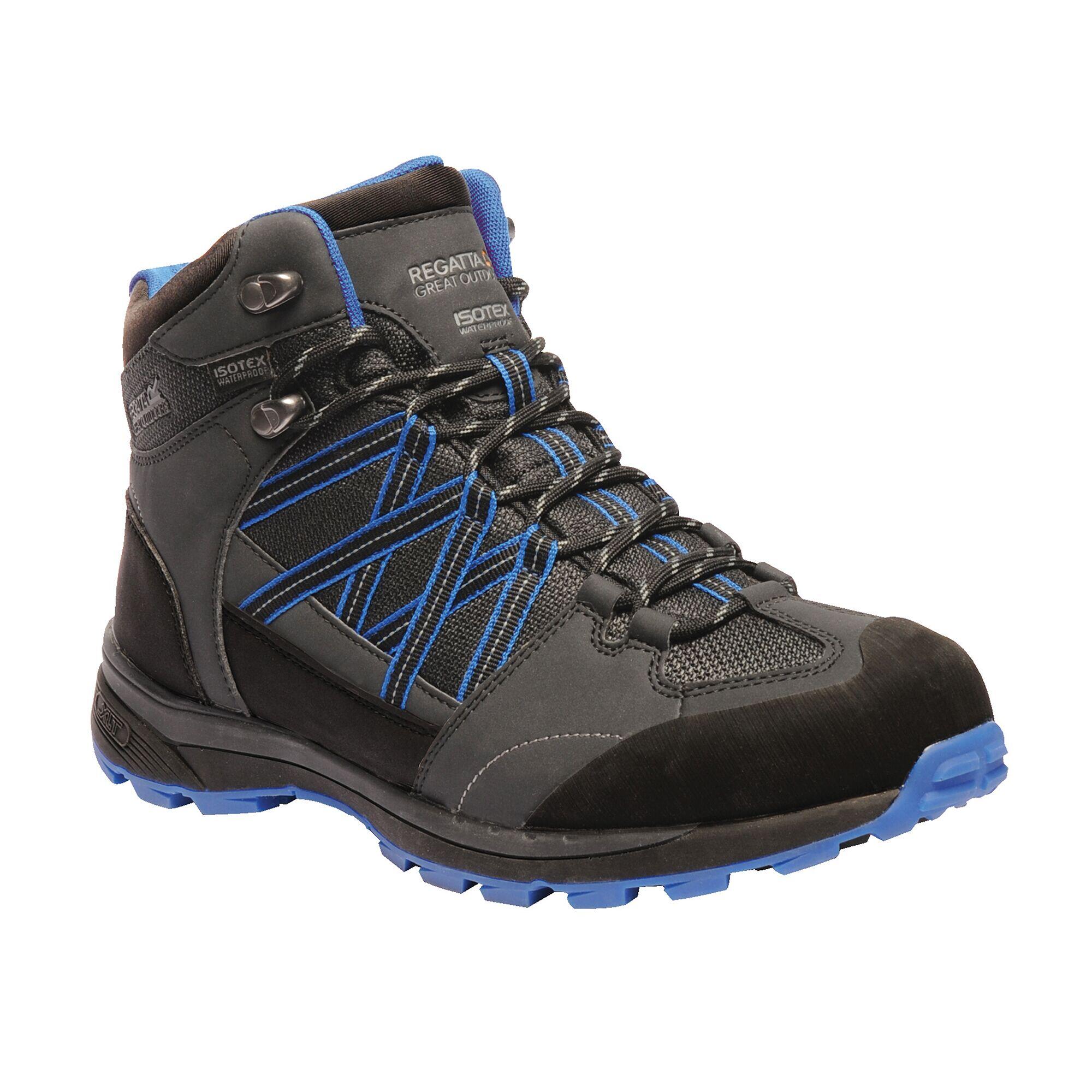 Samaris II Men's Hiking Boots - Dark Grey/Blue 1/5