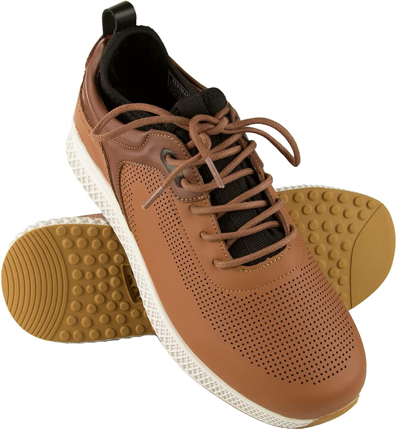 Zapatos Deportivos de Golf Zerimar de Cuero para Hombre 2/5