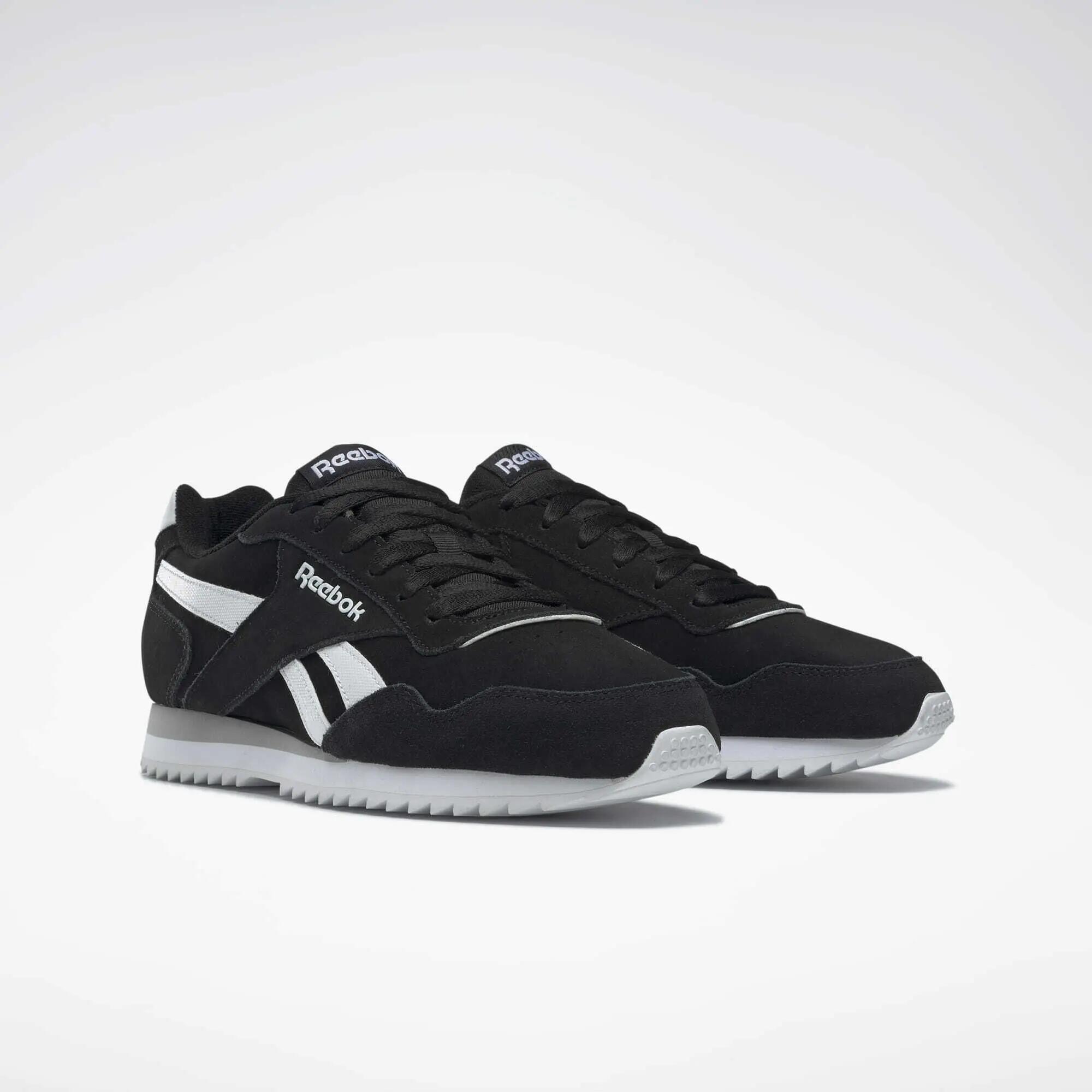 "Royal Glide" Wellenförmig Sneaker für , Wildleder Herren Schwarz/Weiß 3/5
