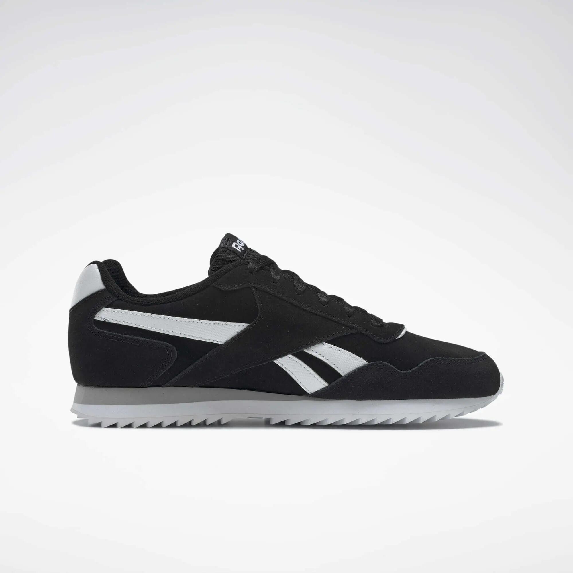 "Royal Glide" Wellenförmig Sneaker für , Wildleder Herren Schwarz/Weiß 2/5