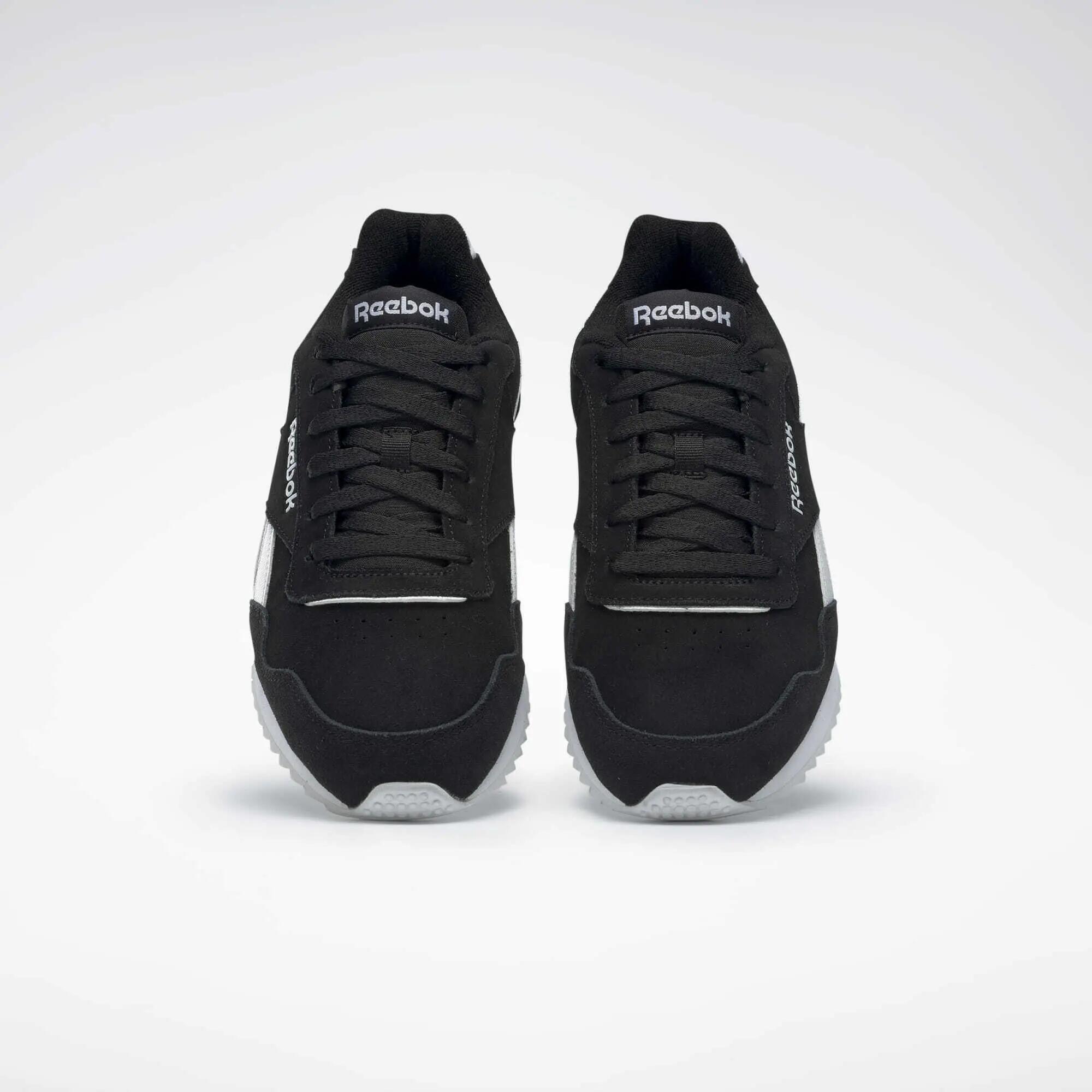 "Royal Glide" Wellenförmig Sneaker für , Wildleder Herren Schwarz/Weiß 5/5