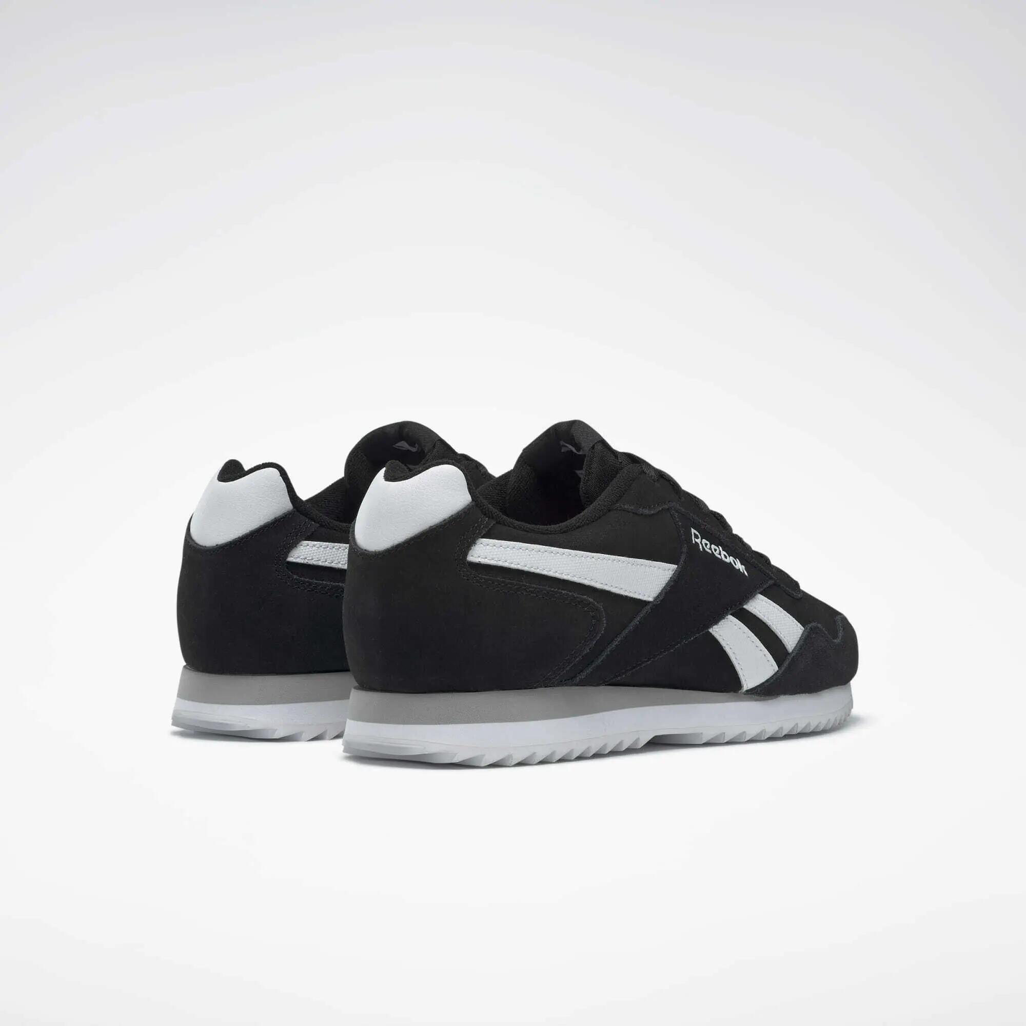 "Royal Glide" Wellenförmig Sneaker für , Wildleder Herren Schwarz/Weiß 4/5