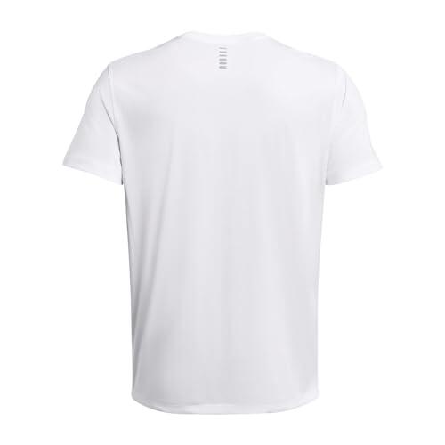 T-shirt running Under Armour Streaker uomo, bianco, taglia M 3/3