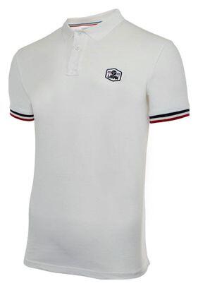 Polo Manches Courtes LeBram x Sport d'Epoque Marshmallow Blanc